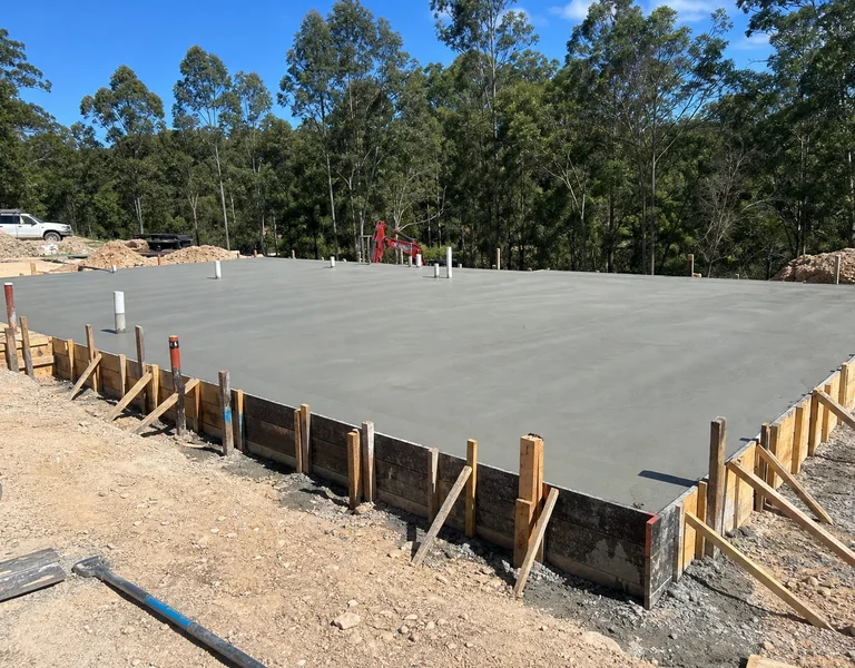 House slab prepared by K2 Concreting